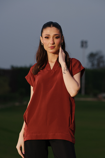 Cinnro Pleated Shirt - EV03D04