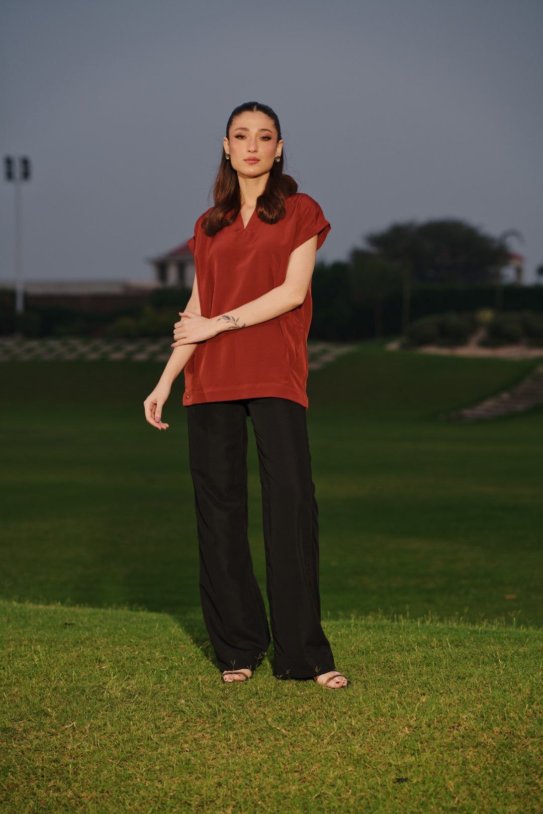 Cinnro Pleated Shirt - EV03D04