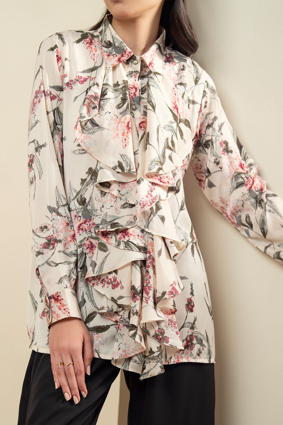Ruffle Bloom Top