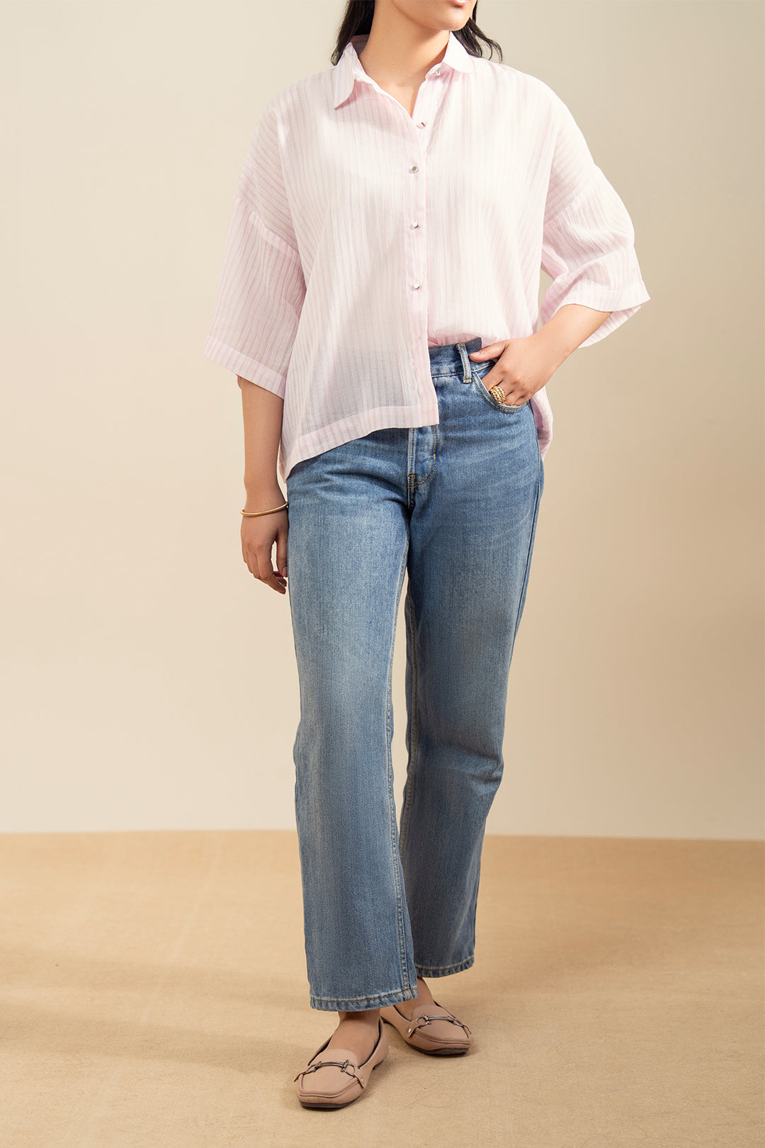Slouchy Crop Top